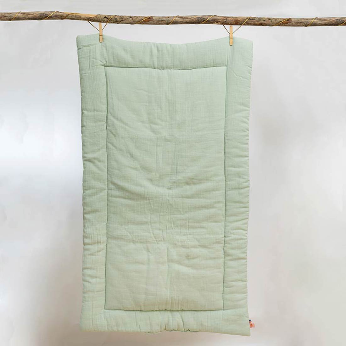 Edredon en Coton Bio Vert 4