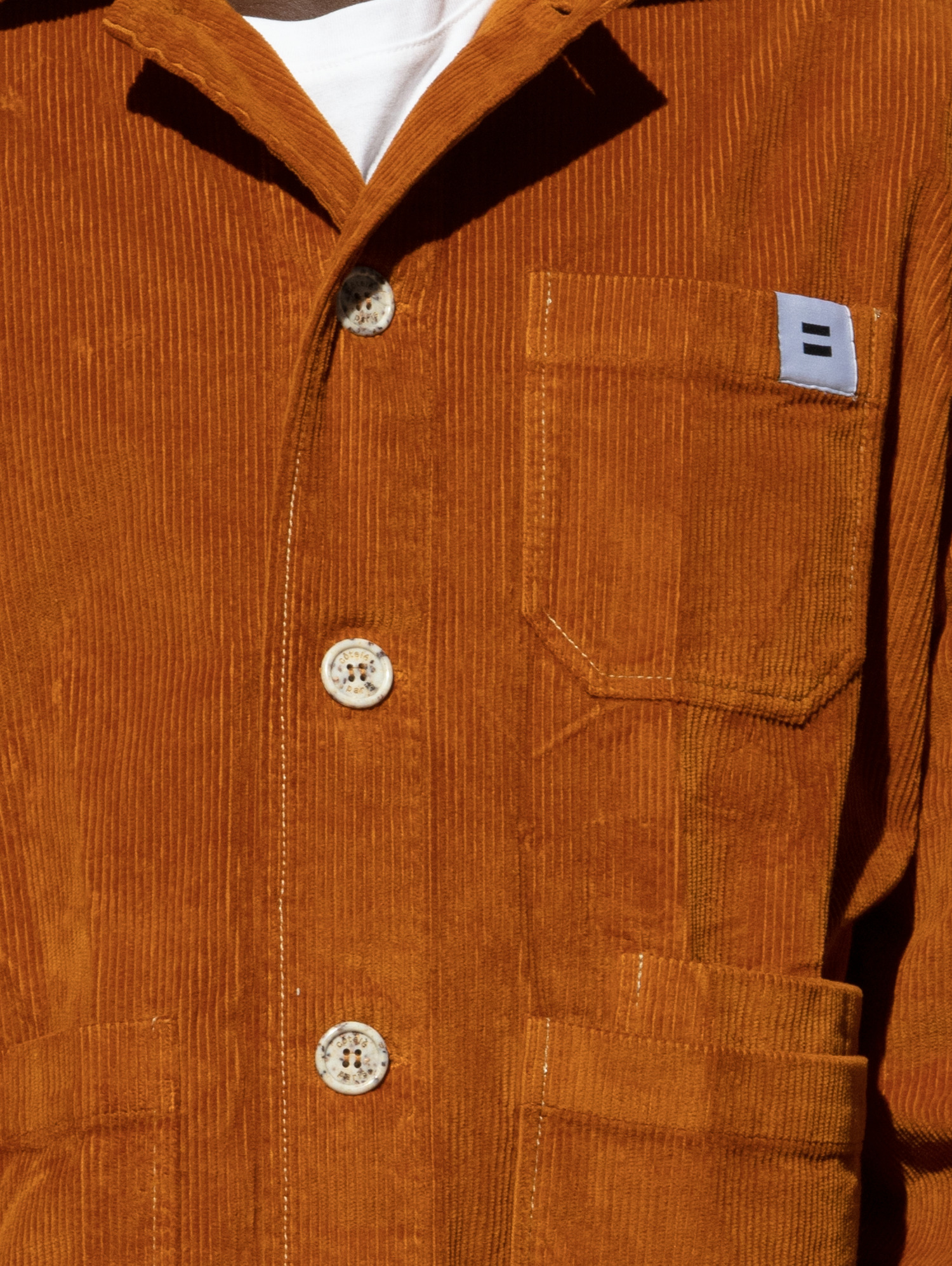 LA VESTE CÔTELÉ - FAUVE 4