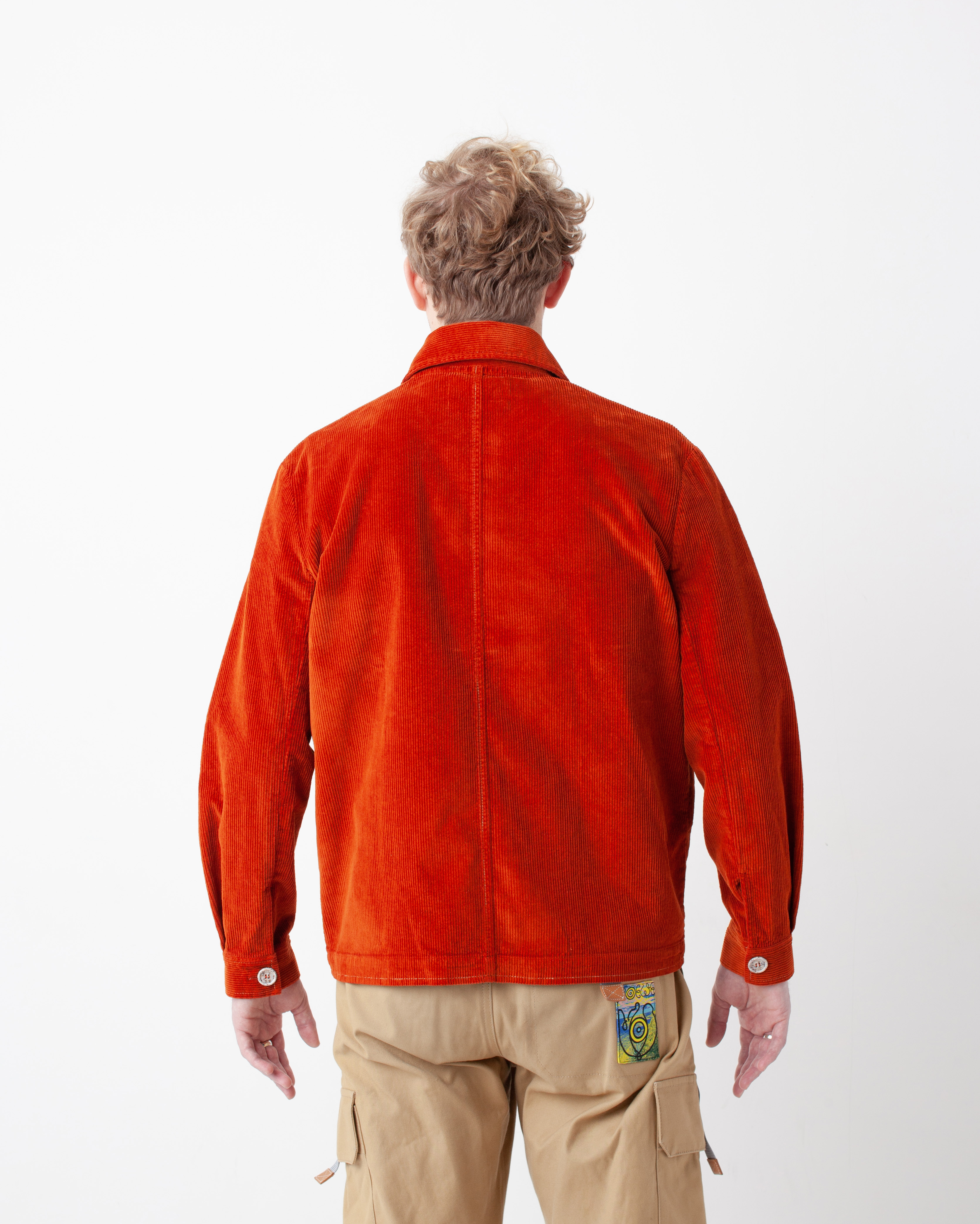 LA VESTE CÔTELÉ - OCRE 2
