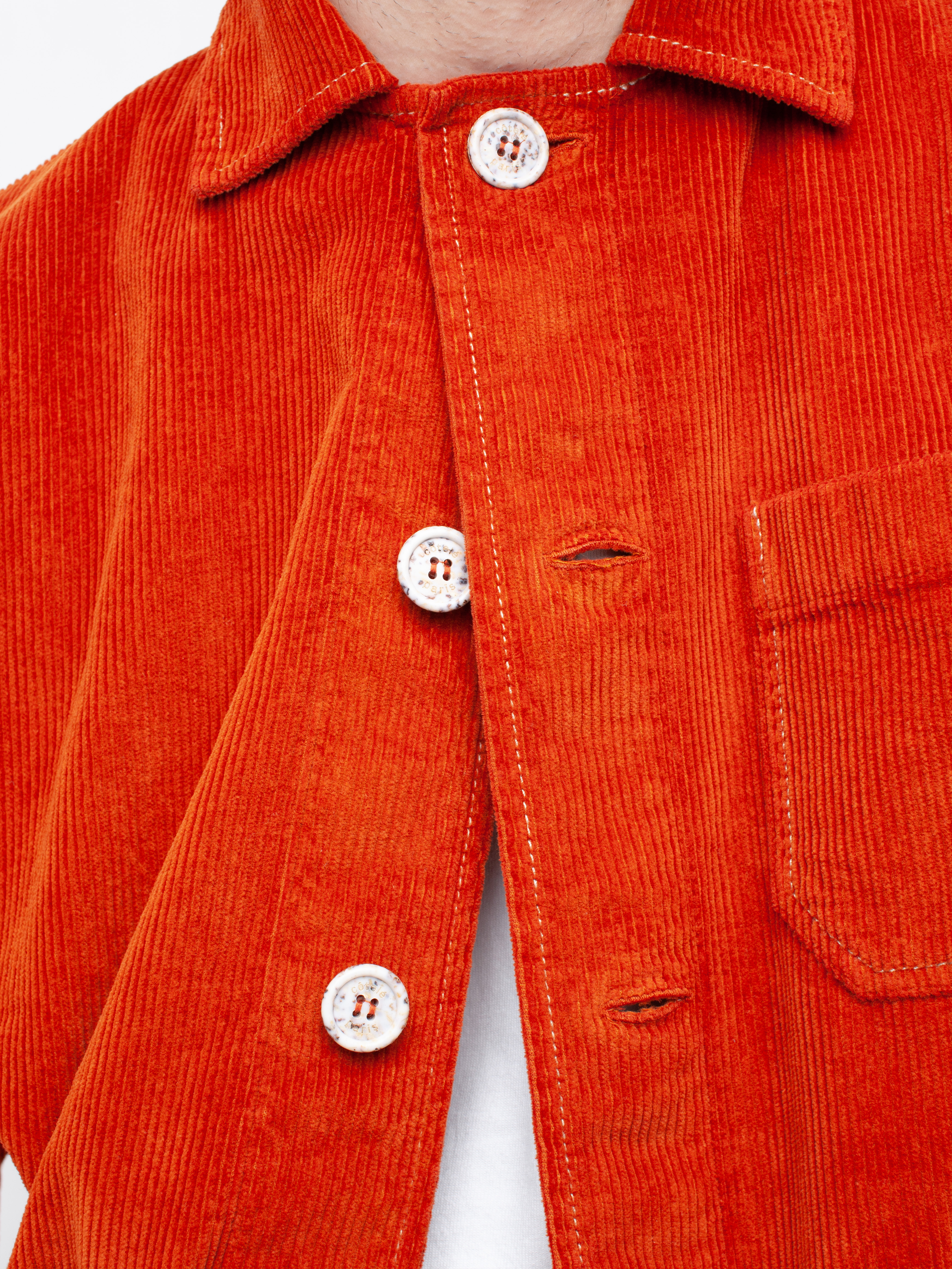 LA VESTE CÔTELÉ - OCRE 5