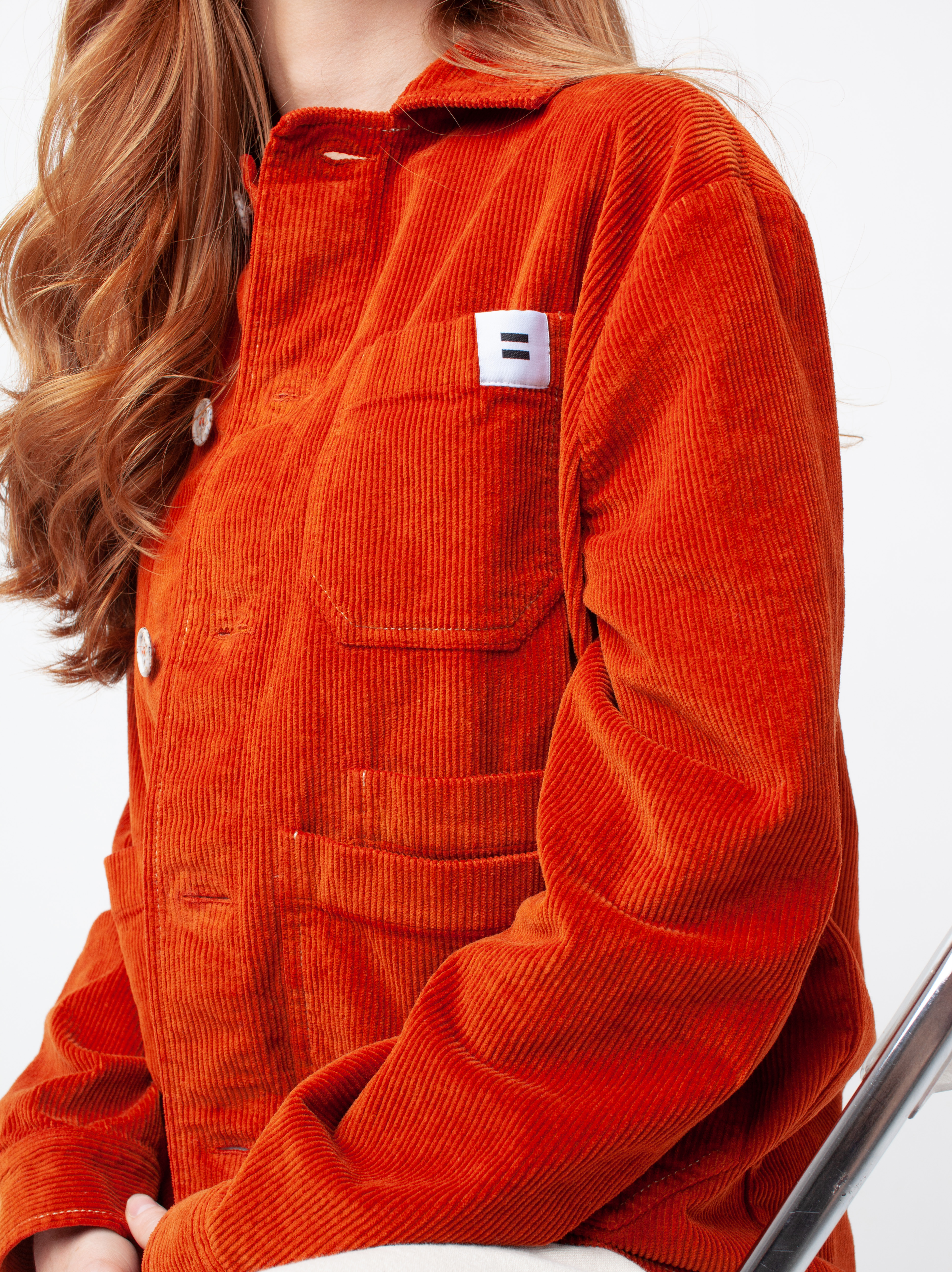LA VESTE CÔTELÉ - OCRE 8