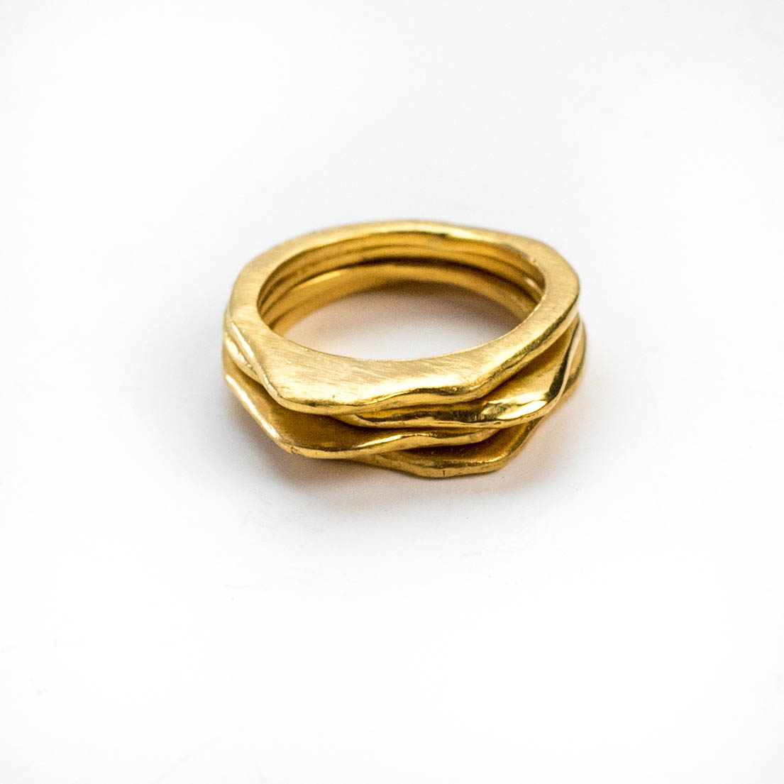 bague, bresma, plaqué or, bronze