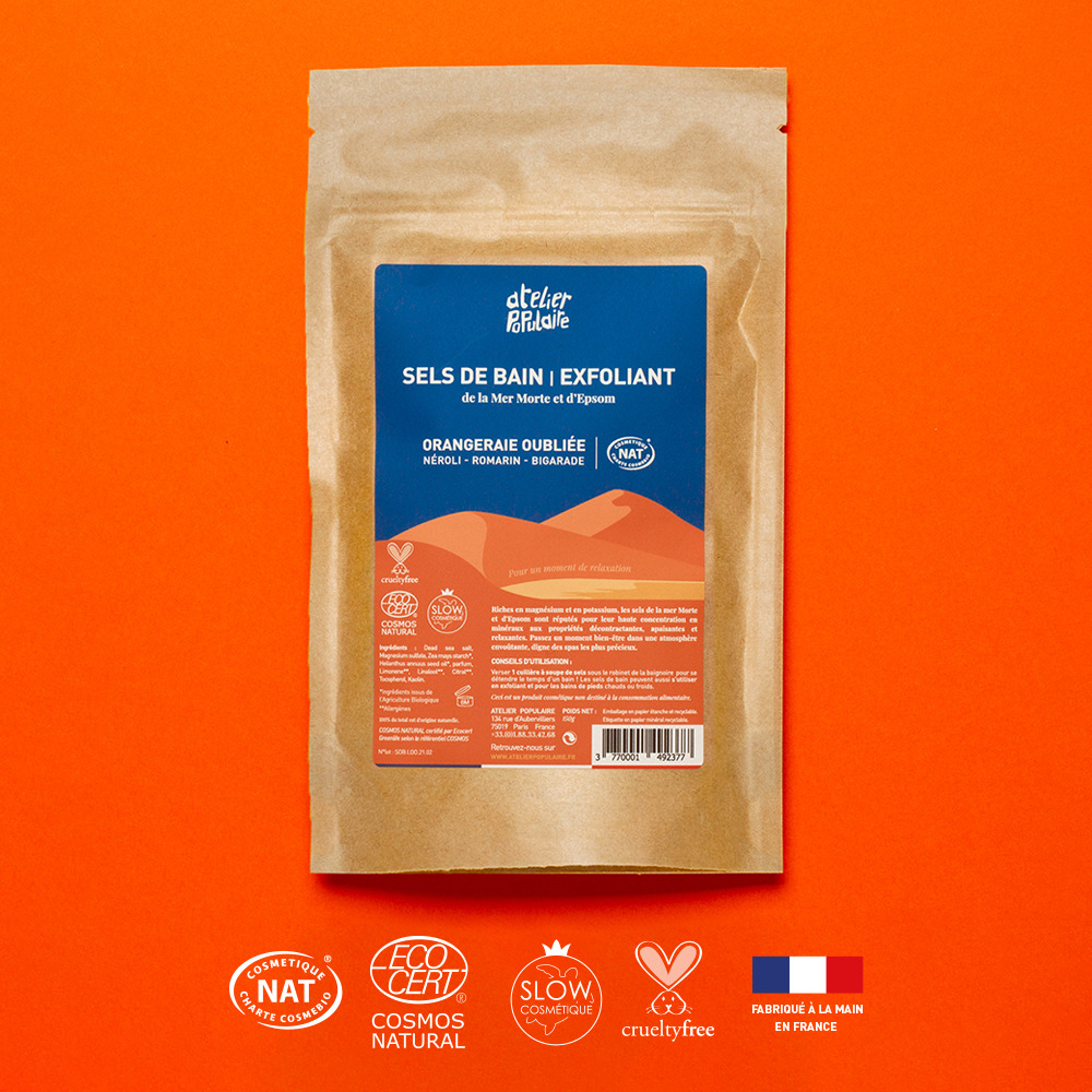 Sels de bain exfoliant | Orangeraie Oubliée | 150g 2