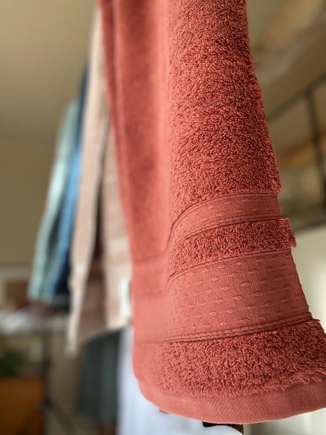 Drap de Bain 100x140 "Rose Fumé" en Coton 100 % Biologique     7