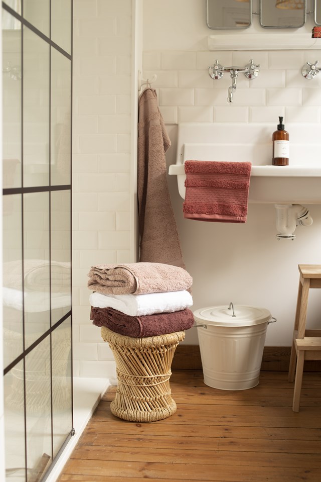 Drap de Bain 100x140 "Blanc" en Coton 100 % Biologique    2