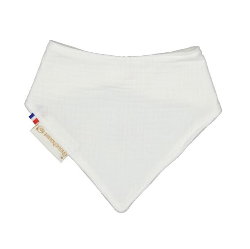 Bavoir bandana gaze de coton Chantilly 