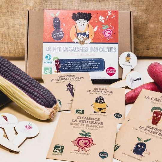 Kit des légumes insolites BIO 4