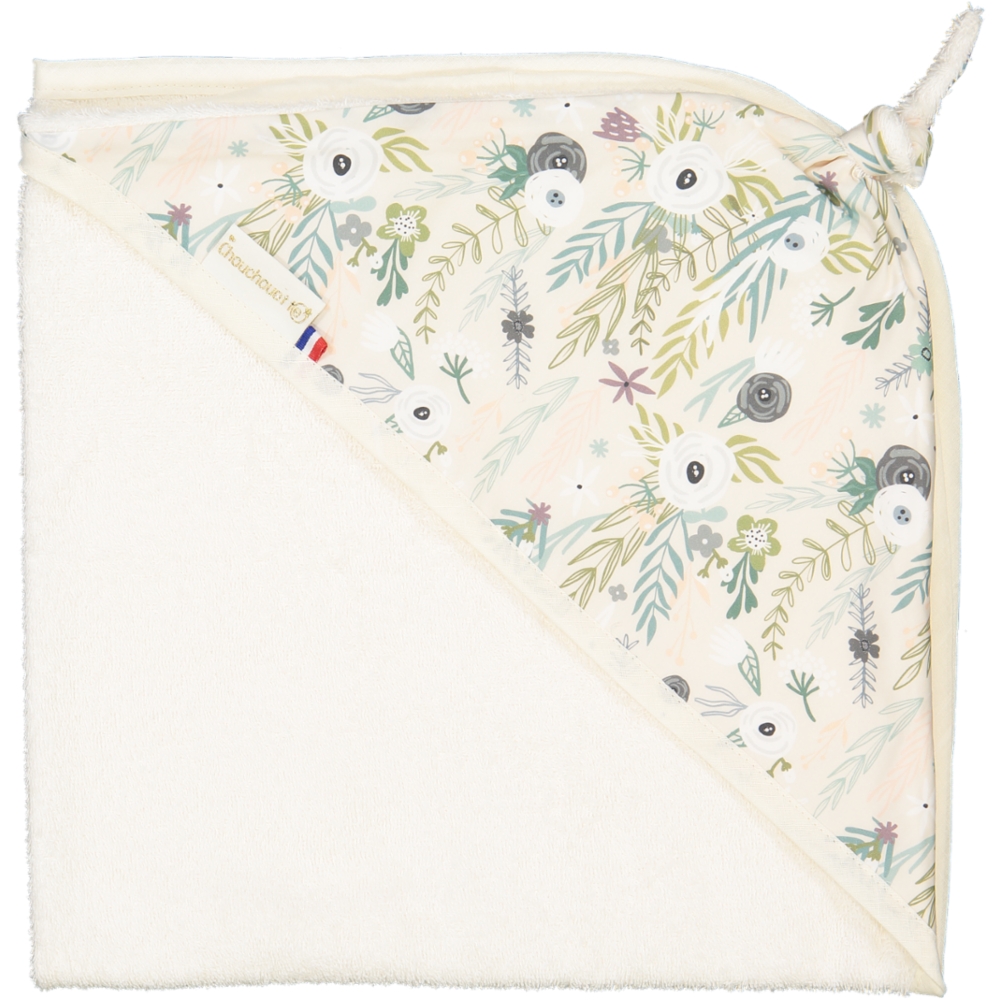 Sortie de Bain bébé - Flower Power  2