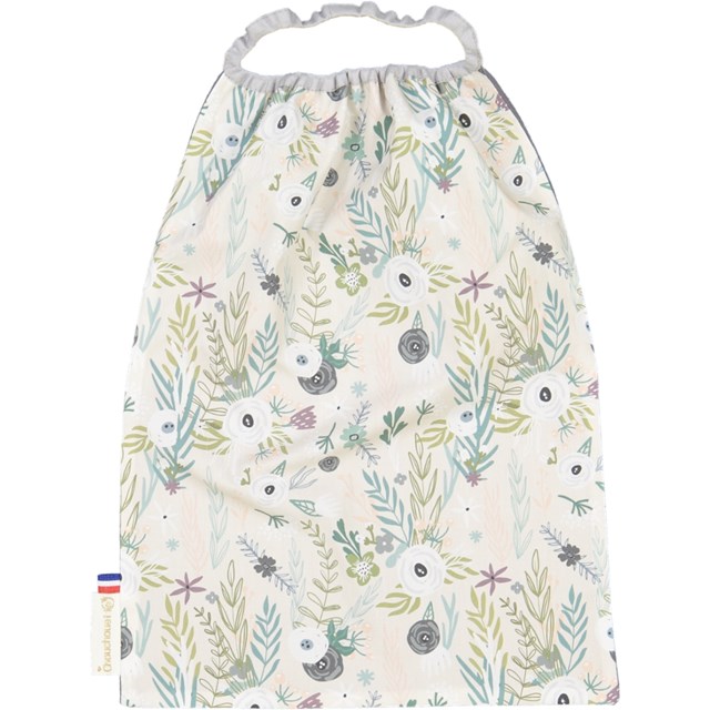 Serviette de cantine - Flower Power - Fabriqué en France 2