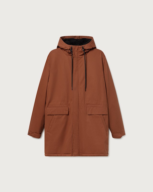 Manteau rouge brique - Trash Peps de Thinking MU 7