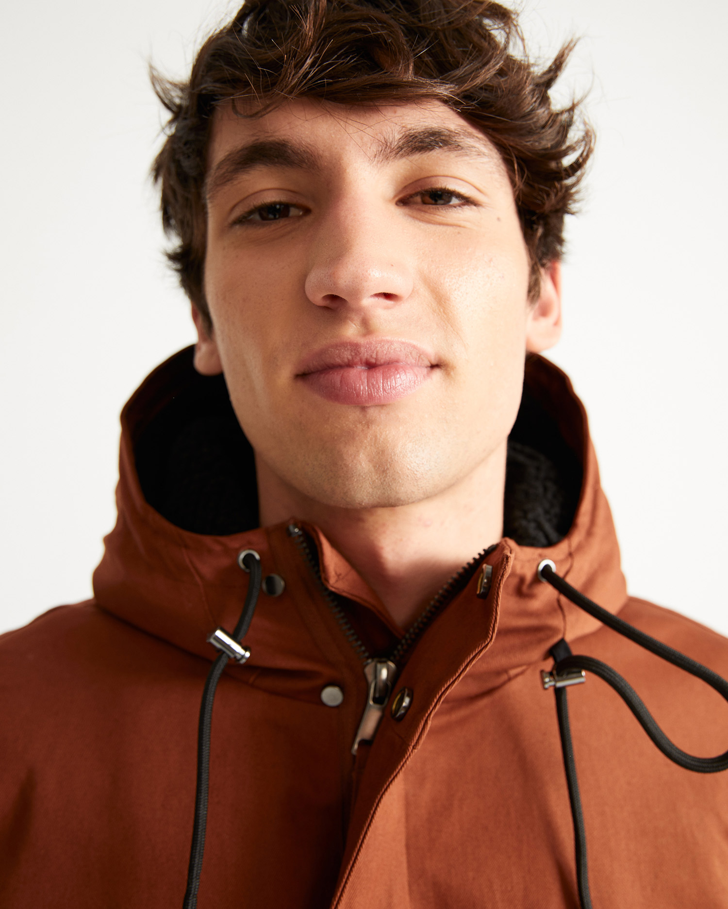 Manteau rouge brique - Trash Peps de Thinking MU 5