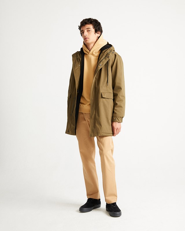 Manteau vert olive - Trash Peps de Thinking MU 3