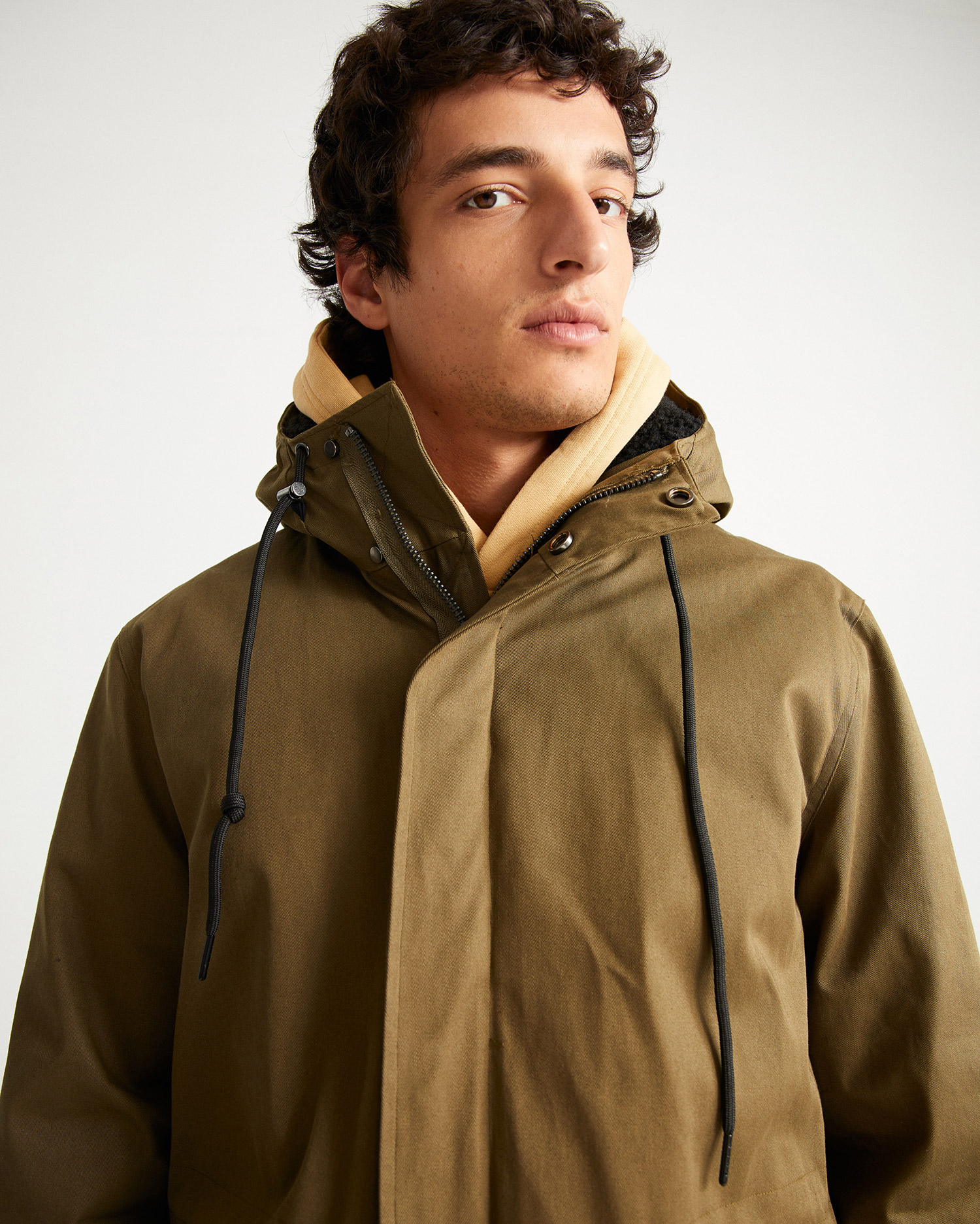 Manteau vert olive - Trash Peps de Thinking MU 4