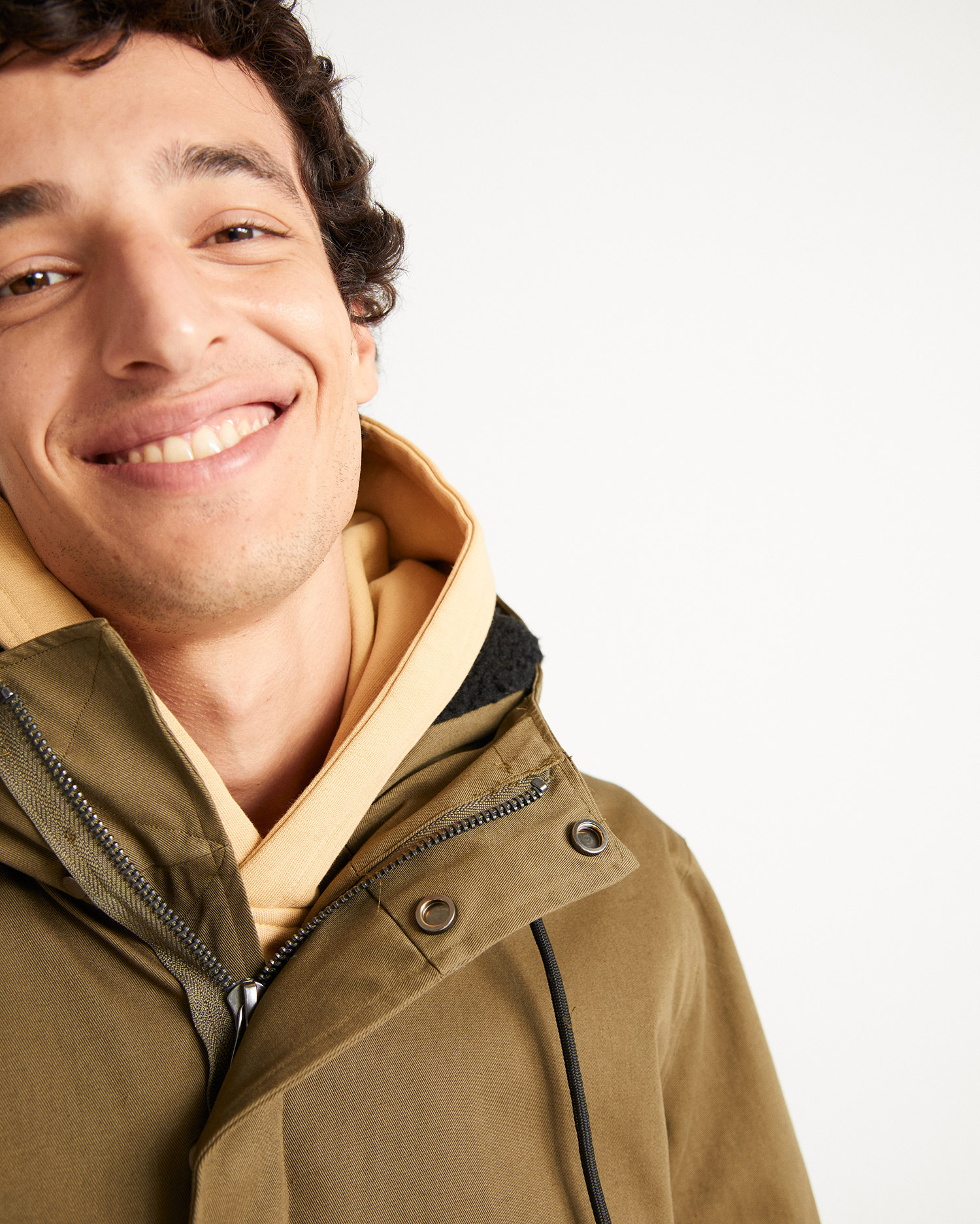 Manteau vert olive - Trash Peps de Thinking MU 5