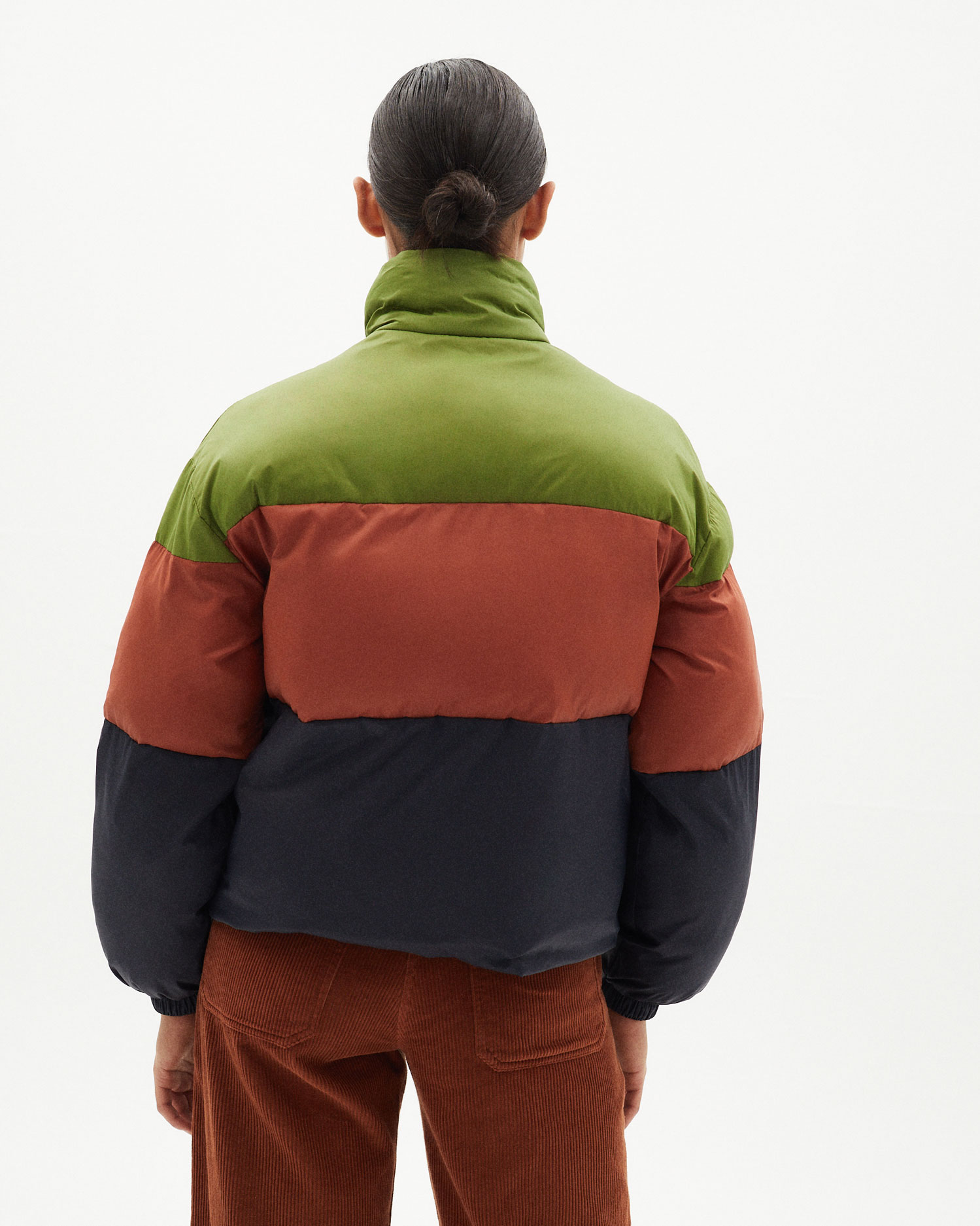 Doudoune tricolore Ecodown - Trash Emma de Thinking MU 6