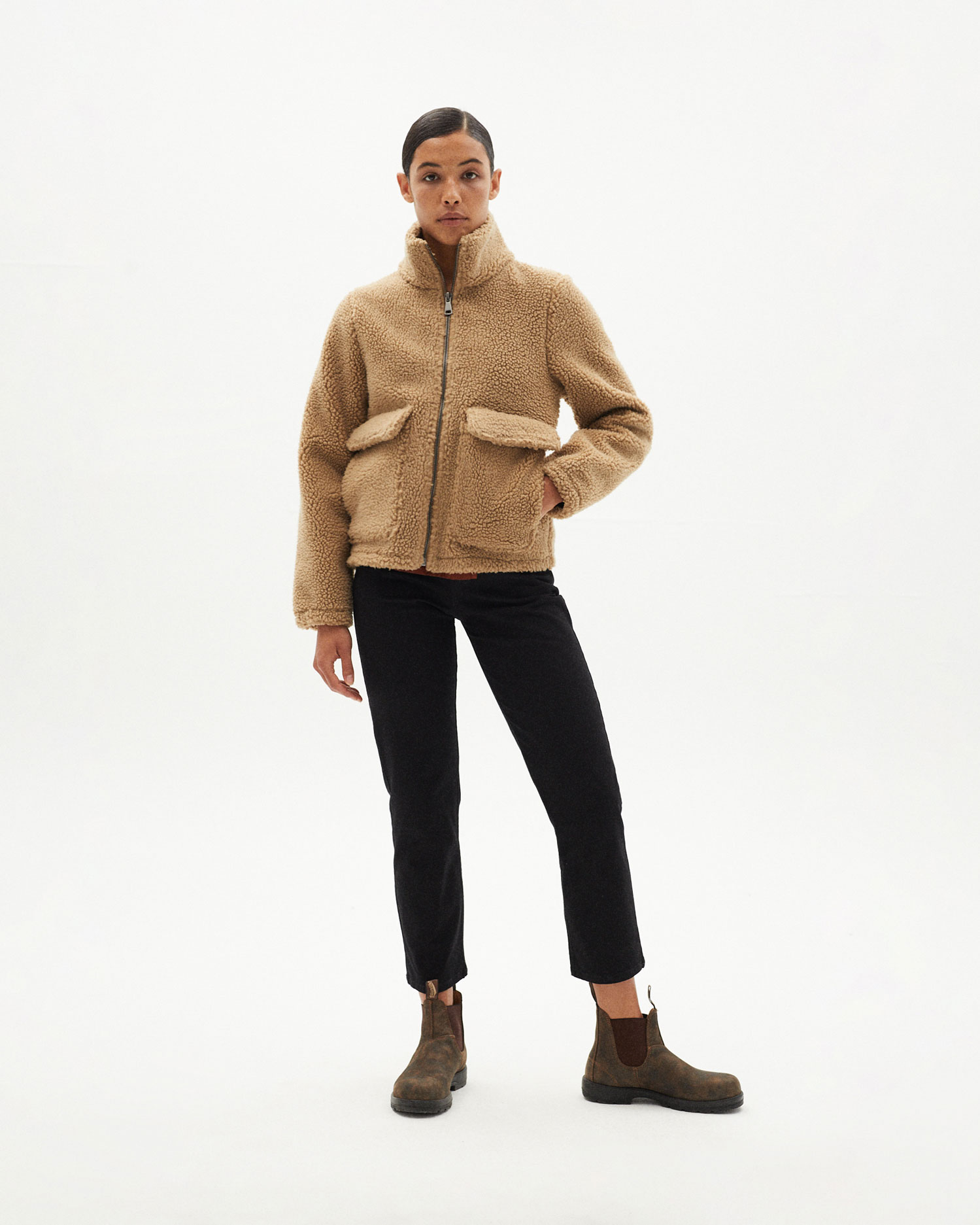 Veste camel - Trash Sophie de Thinking MU 2