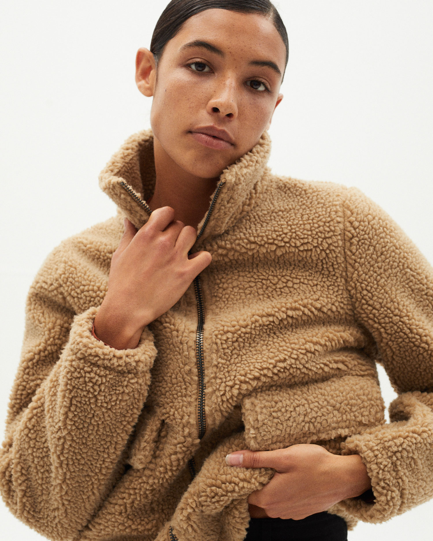 Veste camel - Trash Sophie de Thinking MU 3