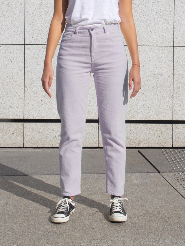 LE PANTALON MOM LILA 4