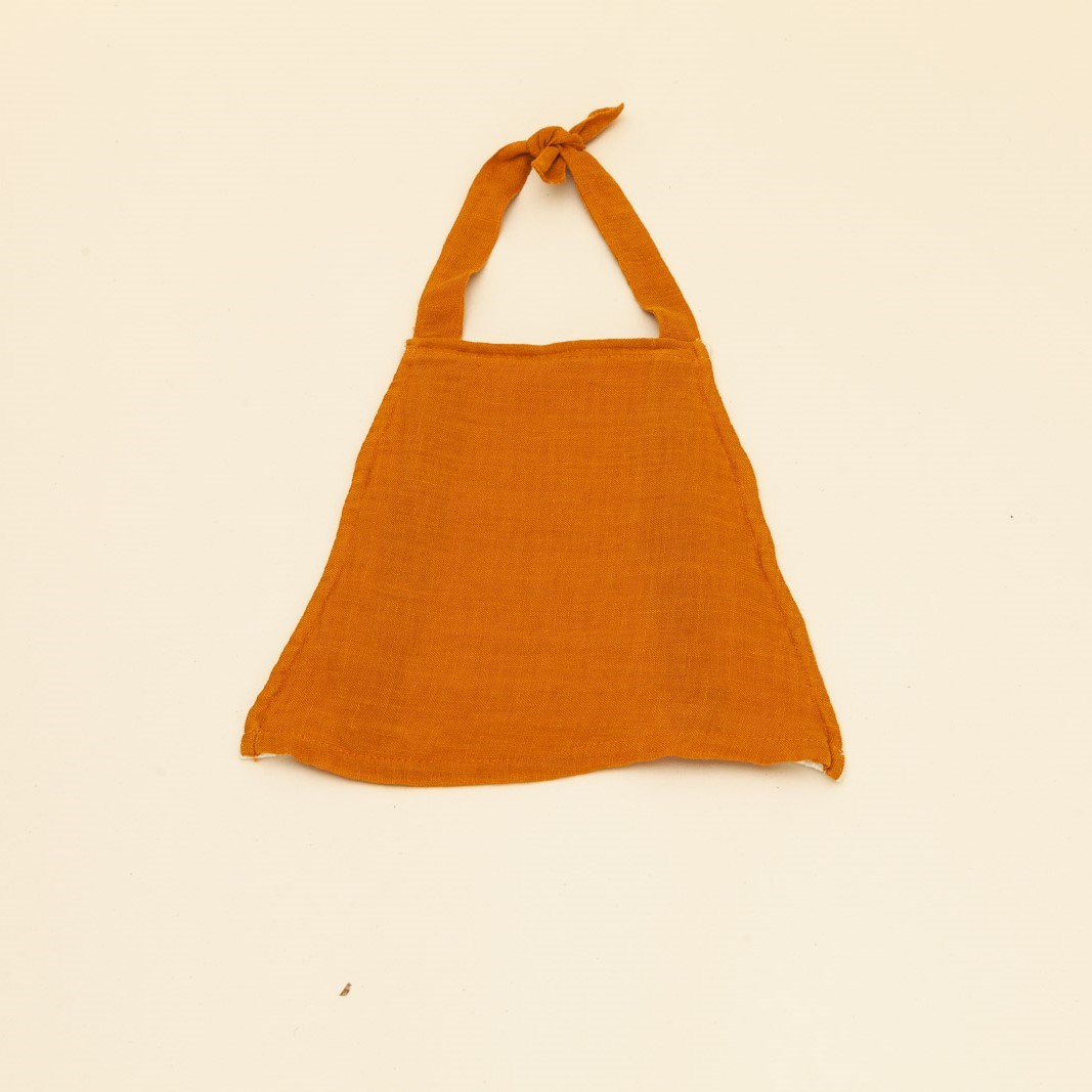 Essuie-tout en lin et coton bio - Moutarde 3