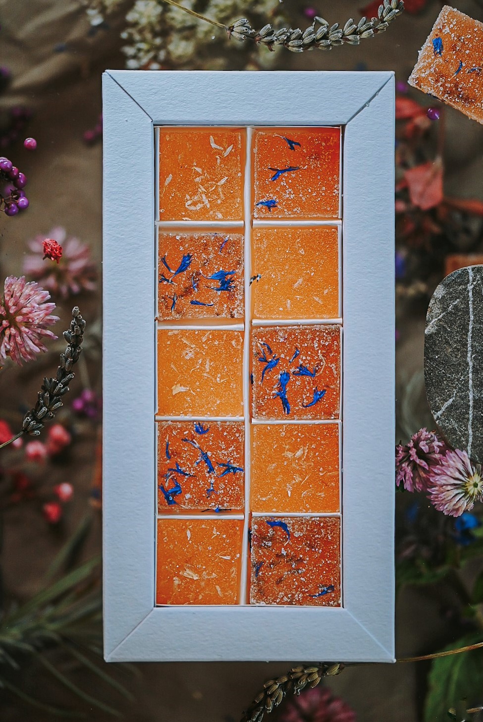 Coffret Pâtes de Fleurs biologique 10 pièces Jasmin / Lavande 2