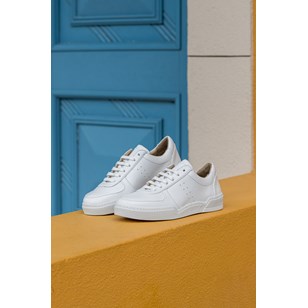 Baskets Cascais Vegan - Blanc