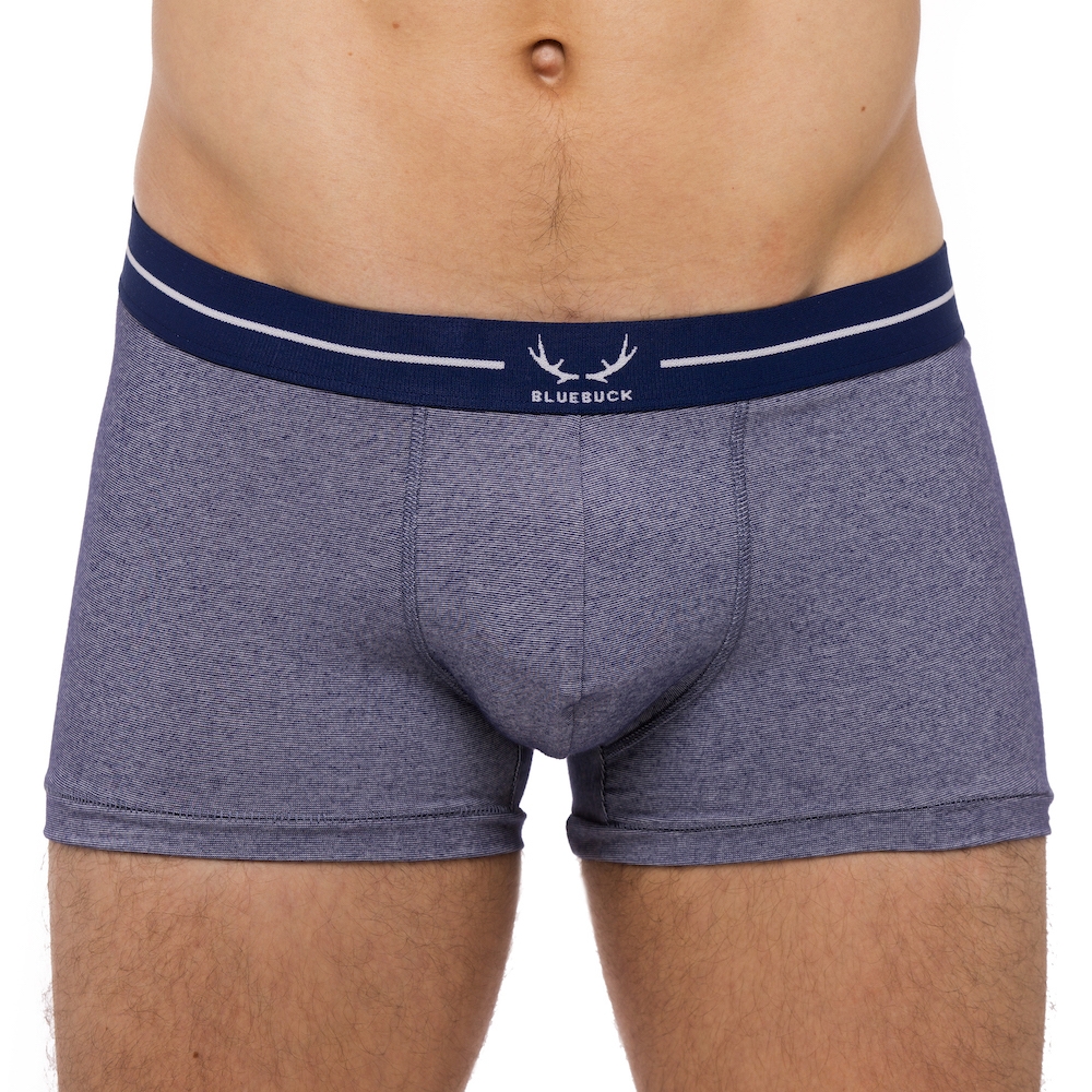 Shorty bleu crépuscule chiné 2