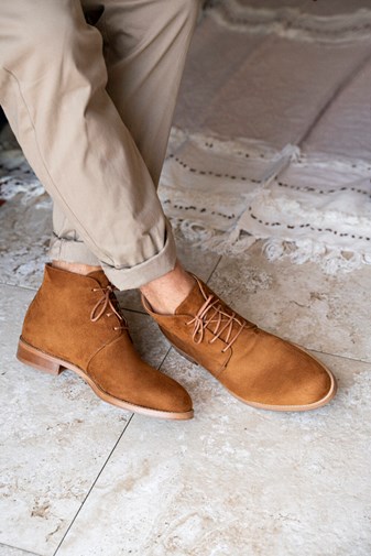 Boots Oural vegan - Noisette