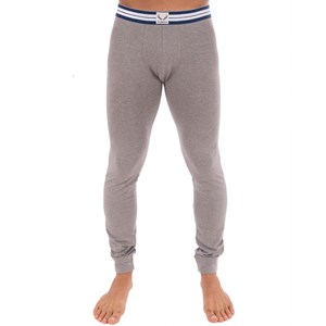 Long John gris chiné en coton bio