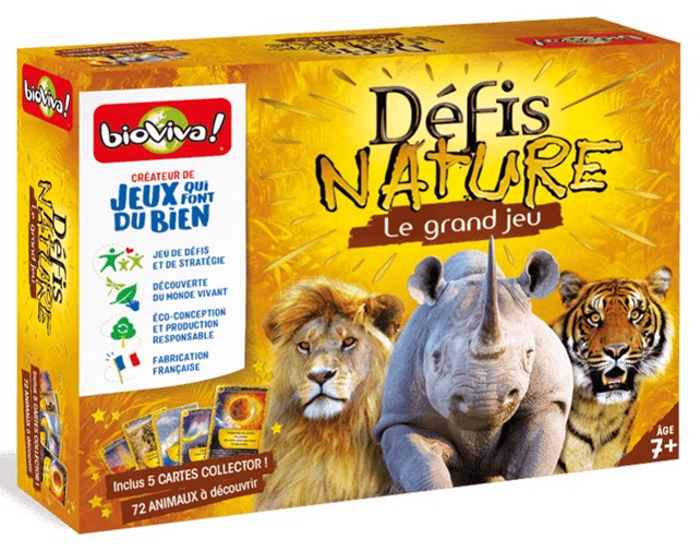 Grand Jeu Défis Nature  + Cartes Collector