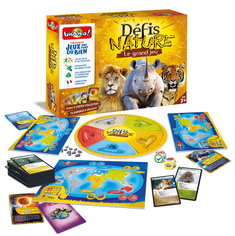 Grand Jeu Défis Nature  + Cartes Collector 3