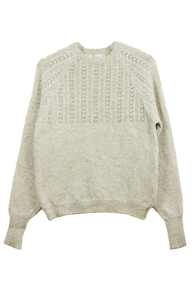 Pull Agave noir en laine recyclée 100% made in France - 2