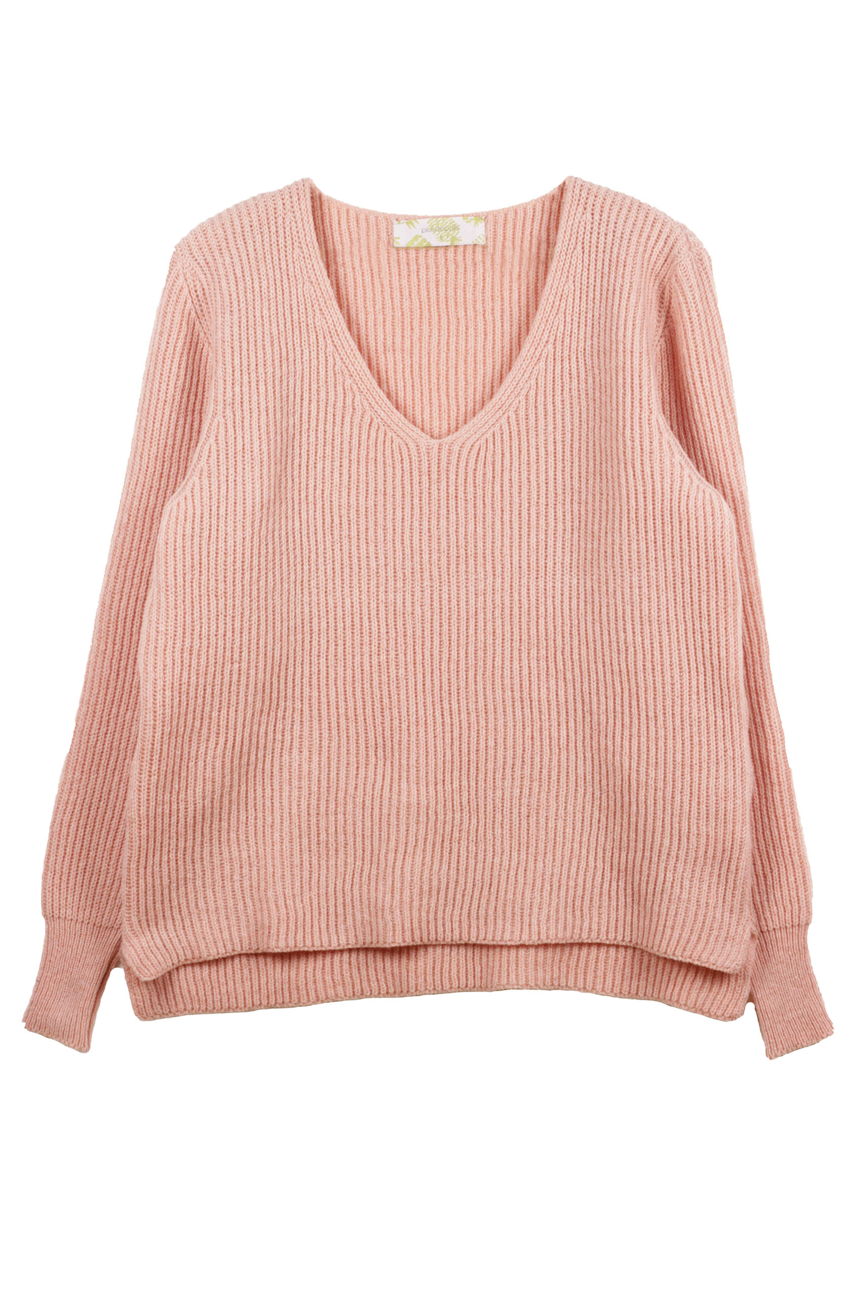 Pull Ficus vert sapin , laine 100% recyclée made in France 6