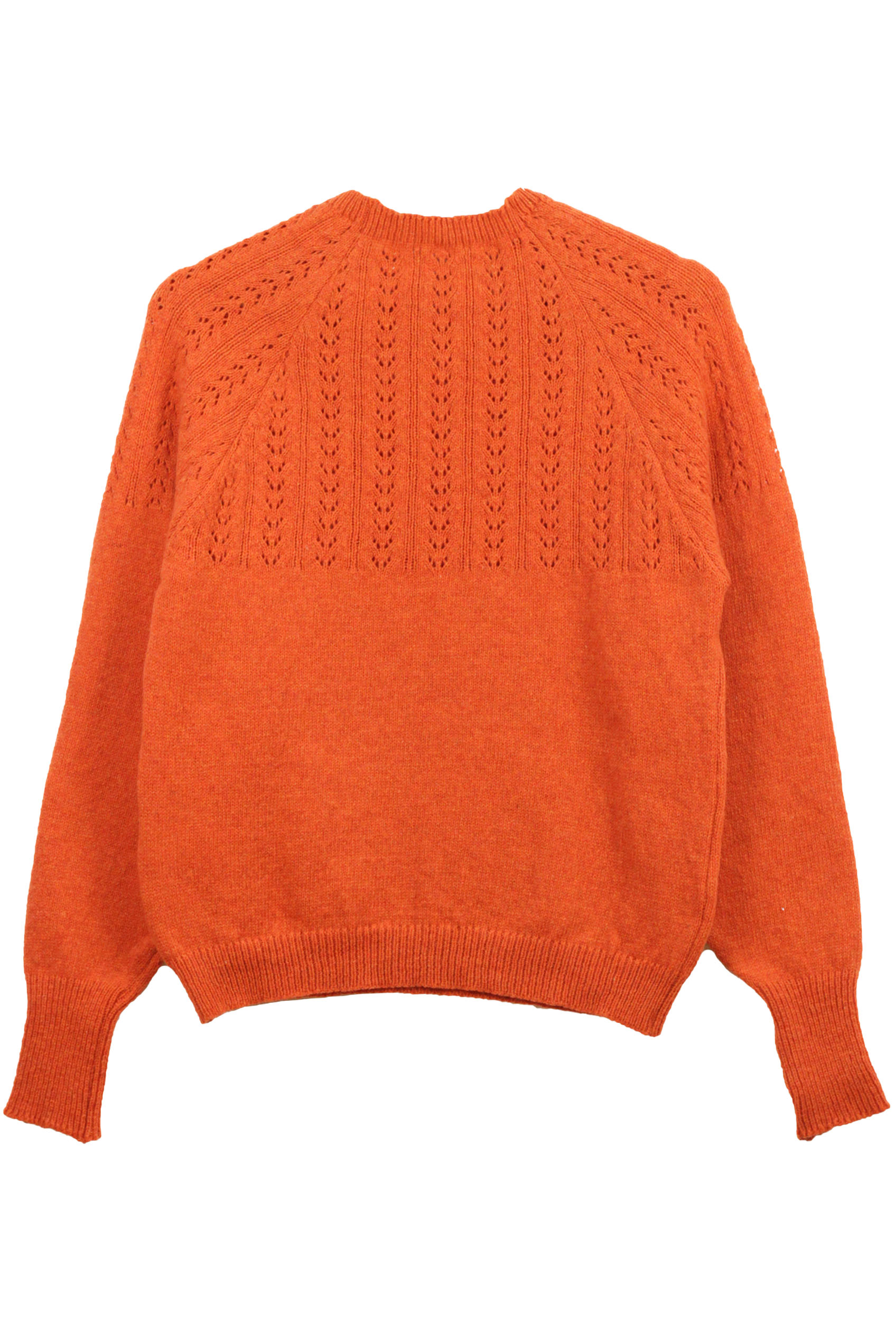 Pull Agave bordeaux en laine recyclée 6
