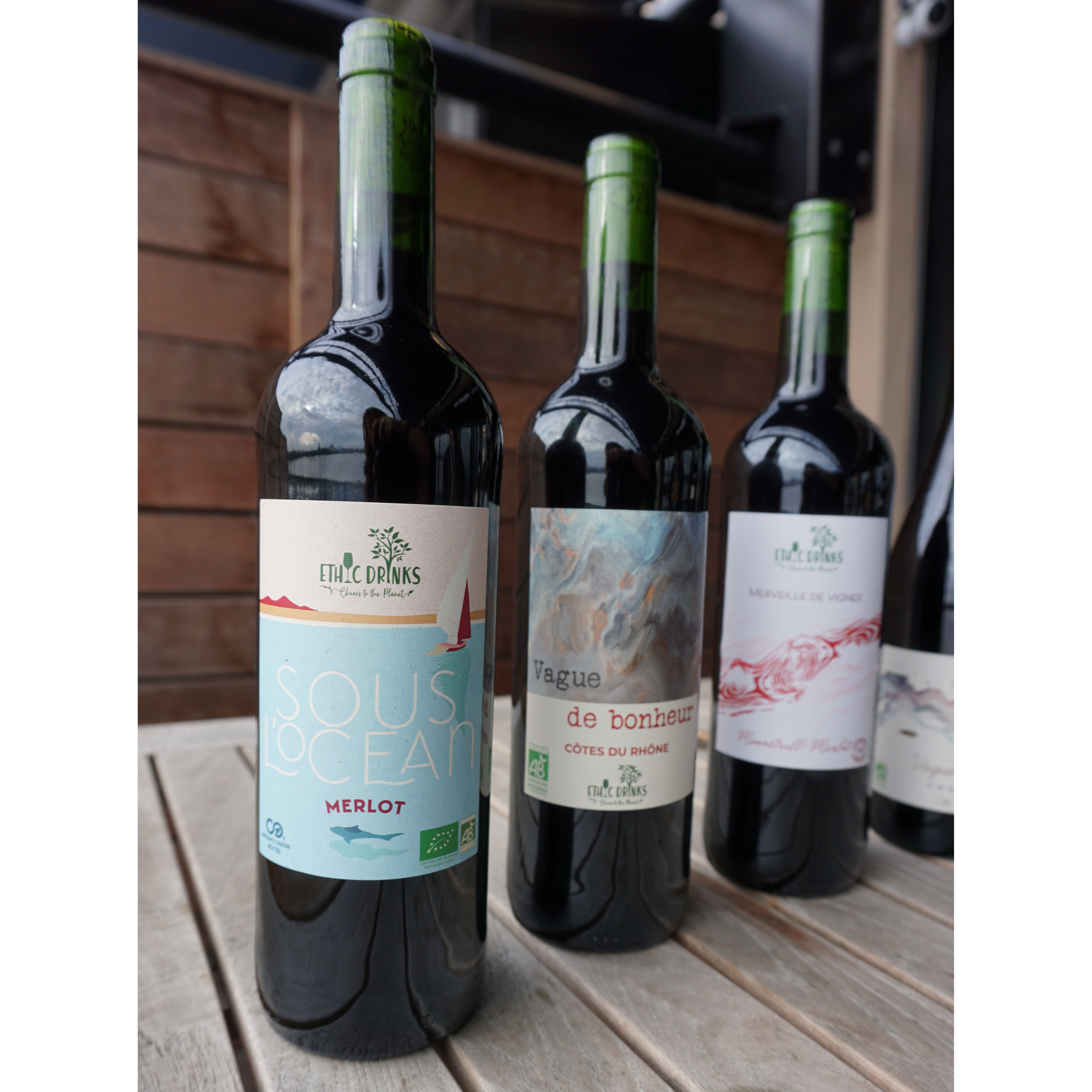 Coffret de 6 bouteilles de vin rouge bio - EthicDrinks