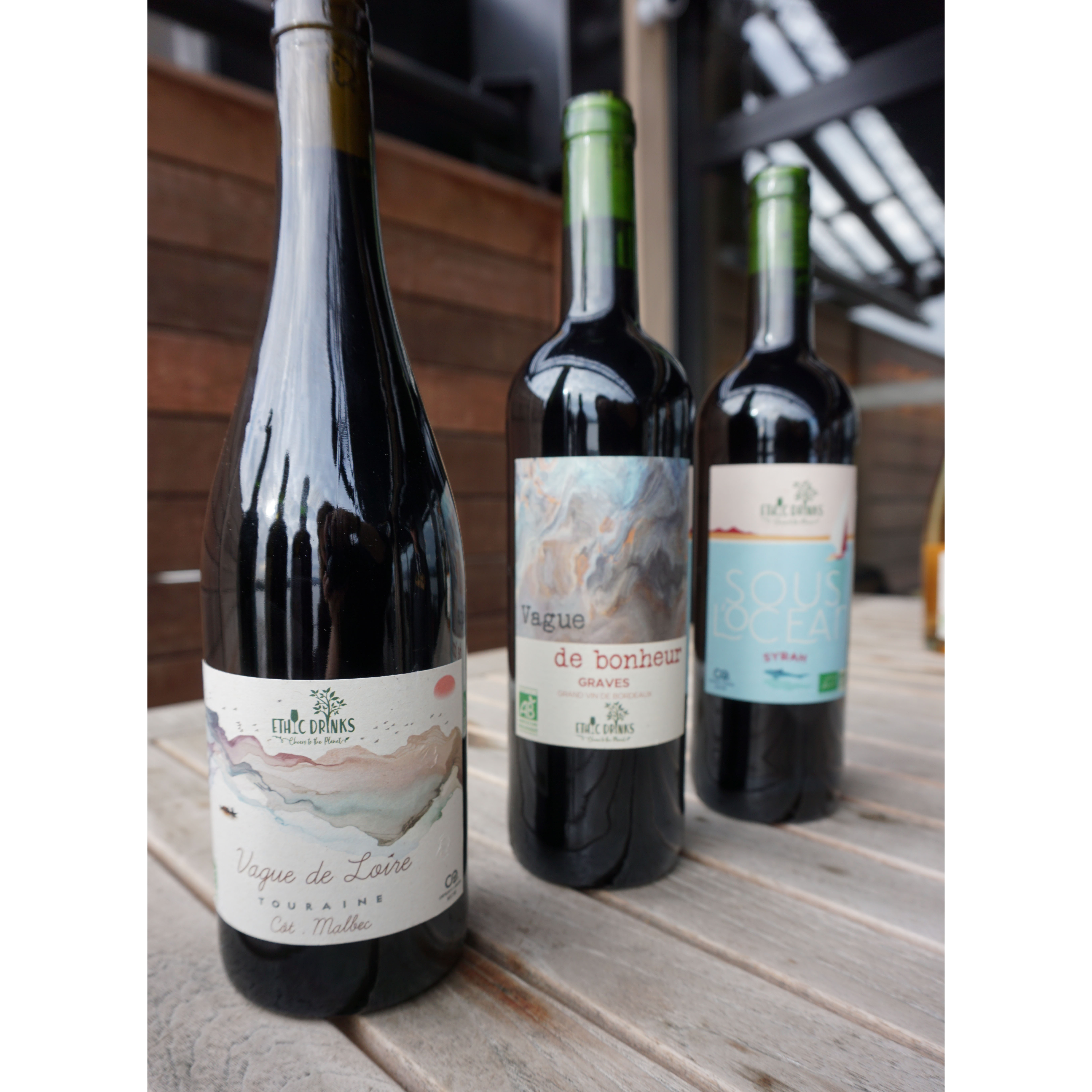 Coffret de 6 bouteilles de vin rouge bio - EthicDrinks