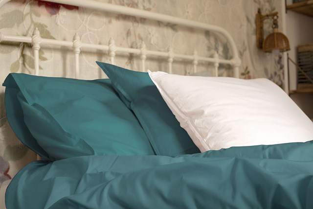 Housse de Couette "Abysse" en Percale de Coton 100 % Biologique (2 personnes)   3