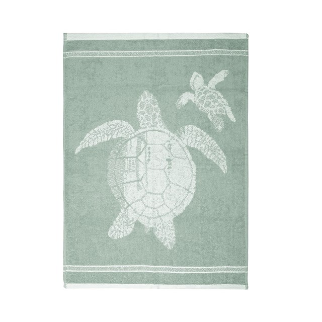 Torchon en éponge motif "Tortue" 100 % Coton Biologique 350 gr/m2 8