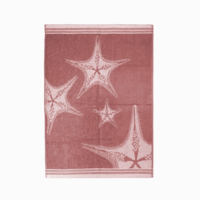 Torchon en éponge motif "Étoile de Mer" 100 % Coton Biologique 350 gr/m2 8