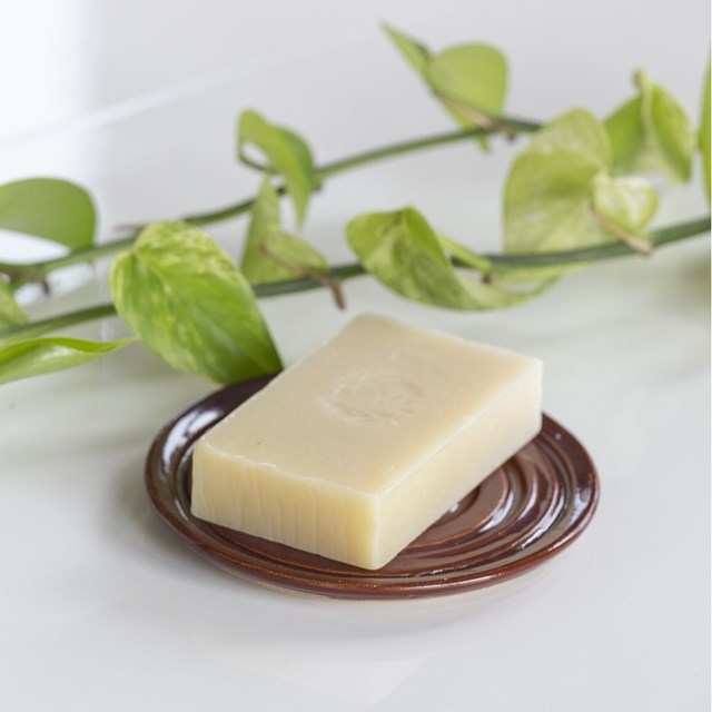 Coupelle / Porte-savon artisanal rond spirale 6