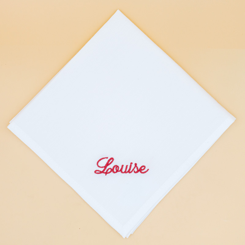 L’authentique – Mouchoir Brodé 6