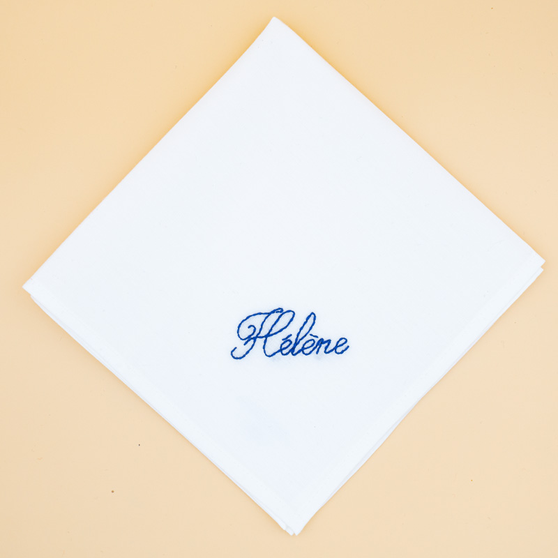 L’Original – Mouchoir Brodé Main 2