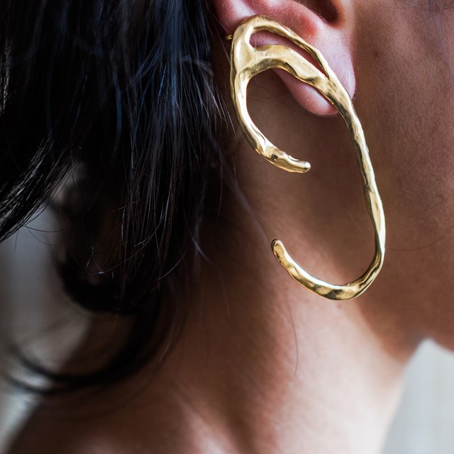 Boucles d'oreilles Galatée Argent massif 4
