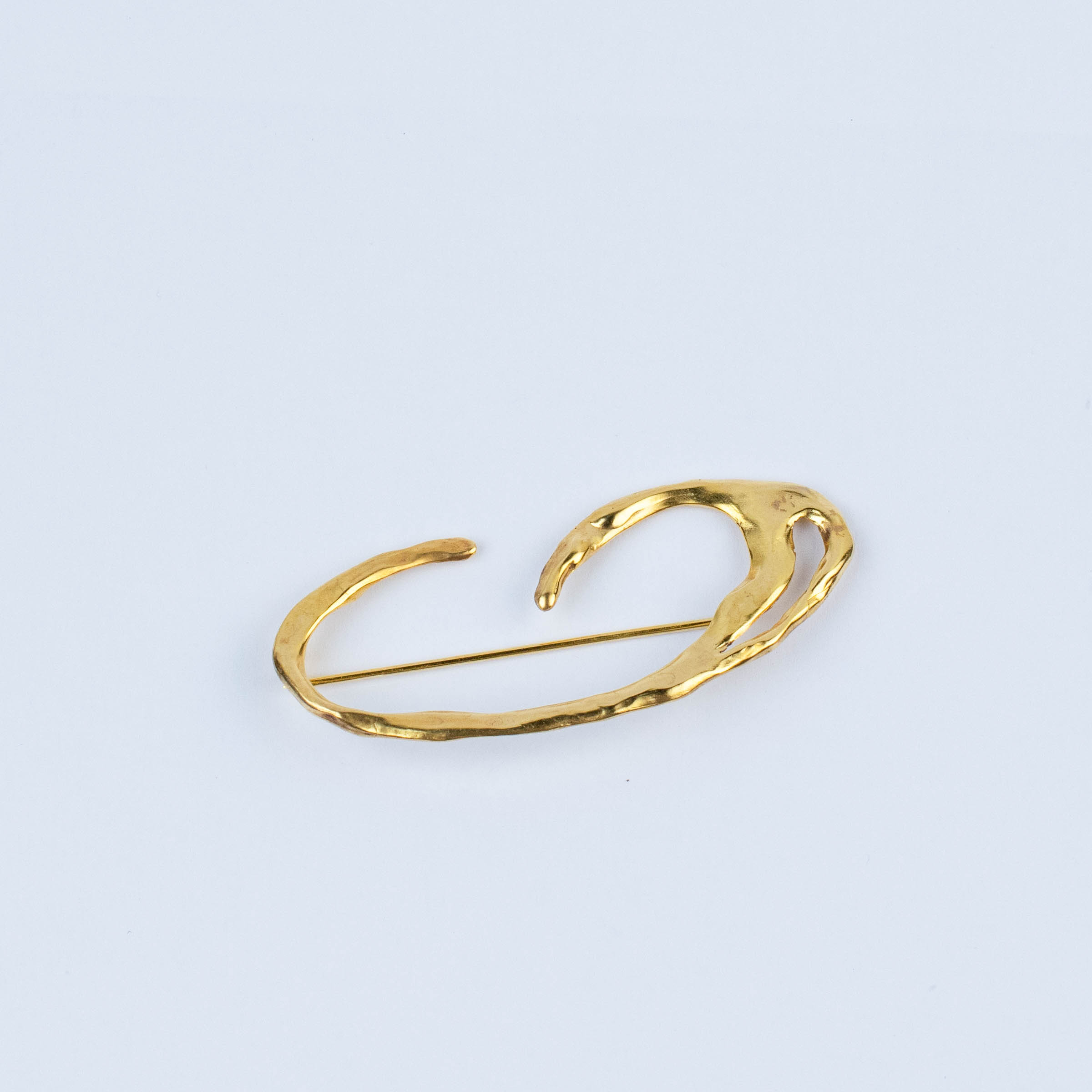 Broche Galatée Bronze dorées à l'or fin 24 carats  4