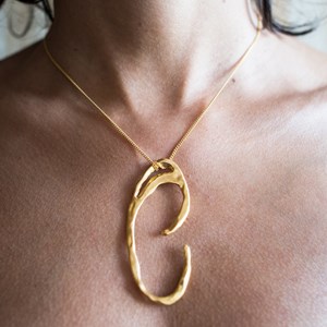 Collier Galatée bronze doré à l'or fin