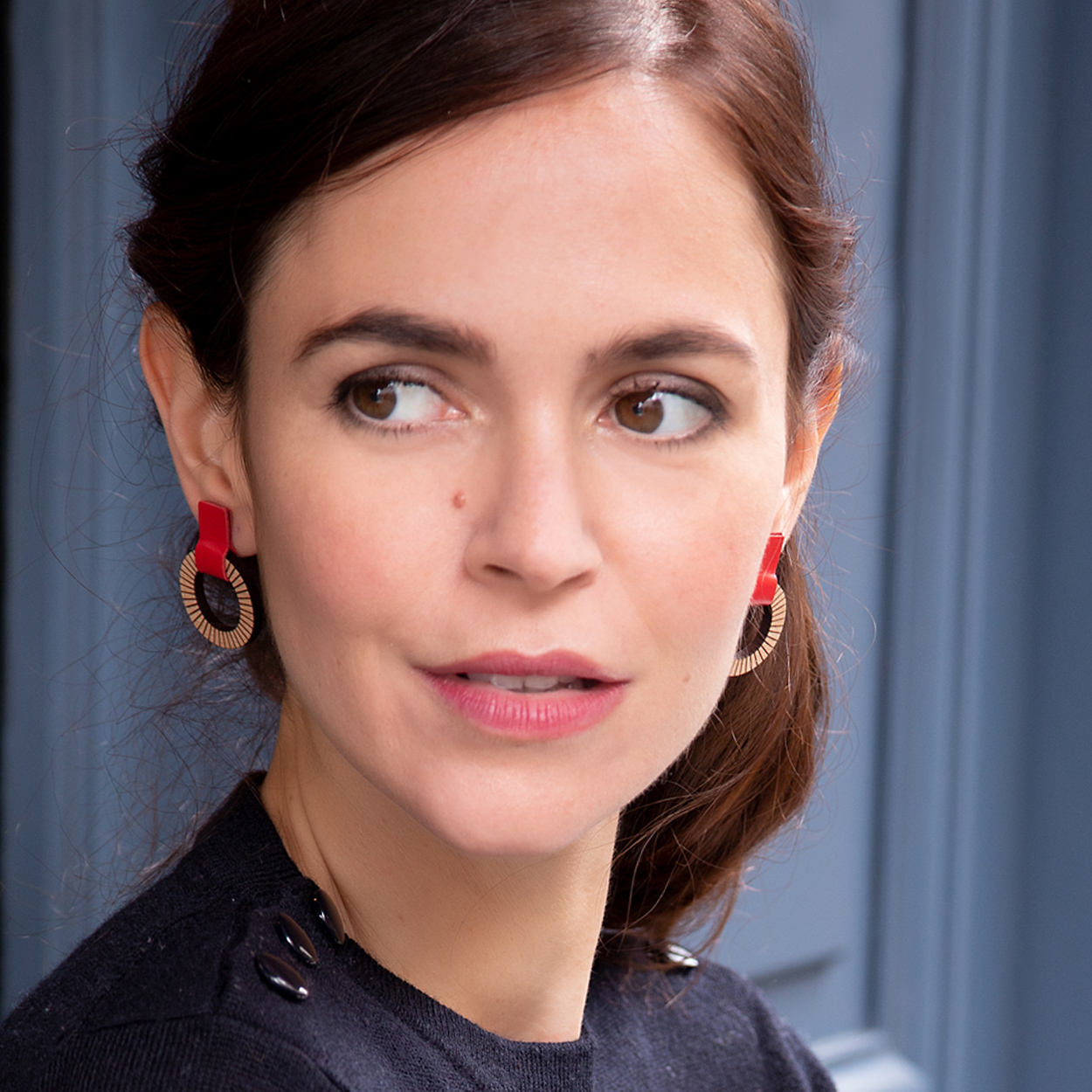 Boucles d'oreilles LOLLIPOPS Rouge 4