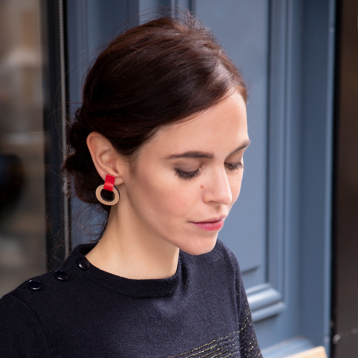 Boucles d'oreilles LOLLIPOPS Rouge 5