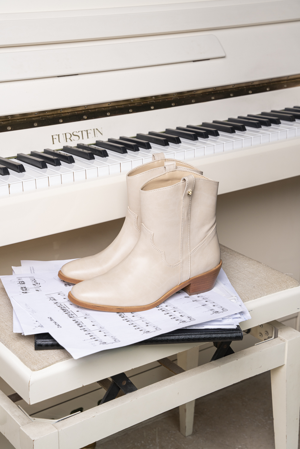 Bottines Santiags Centaure - Sable 2