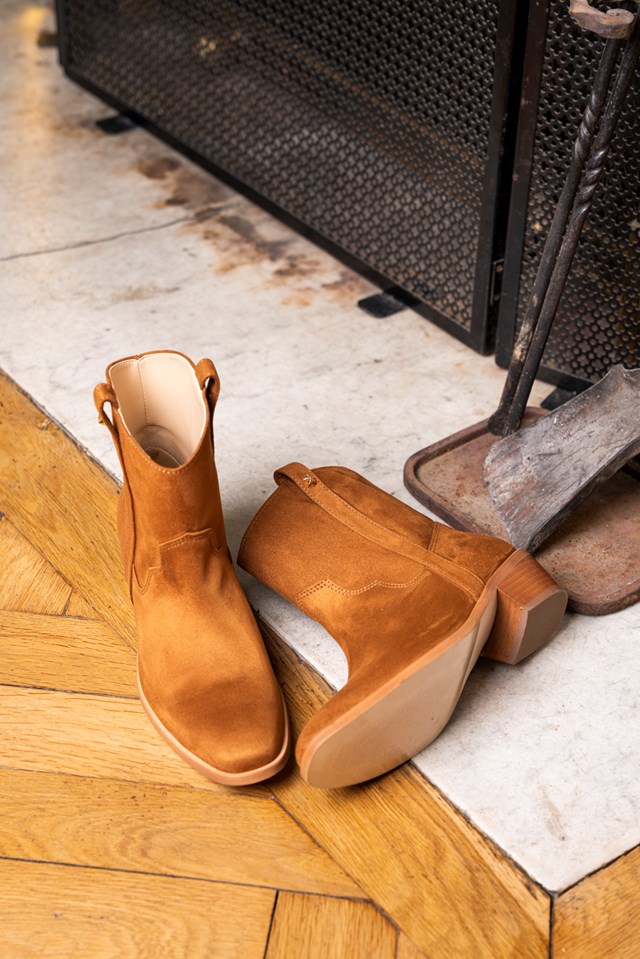 Bottines Santiags Centaure -Noisette 2