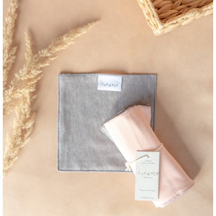 Lot de 5 lingettes lavables bio