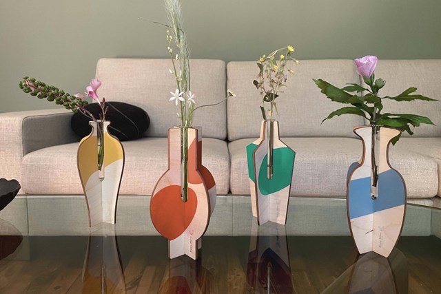 Vases COLLECTION ANAMORPHOSE en bois certifié durable 7
